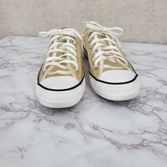 Converse Clear Plastic PVC Sneakers Women's Size 7 - Picture 9 of 14